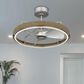 Cal Lighting Arroyo Ceiling Fan Light in Brushed Steel, , large