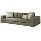 Century Furniture Roma Stationary Full Back Sofa in Green, , large