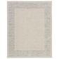 Nourison Andes AND05 3"11" x 5"11" Ivory and Grey Area Rug, , large