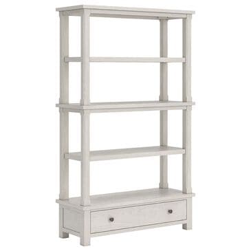 Ashley Robbinsdale Bookcase in Antique White, , large