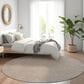 Dalyn Rug Company Laidley 6" Round Taupe Indoor/Outdoor Area Rug, , large
