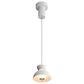 Golden Lighting Vintra LED 1-Light Pendant in Sand White with Chrome, , large
