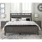 Ashley Montillan King Panel Bed and Two Nightstands in Grayish Brown, , large