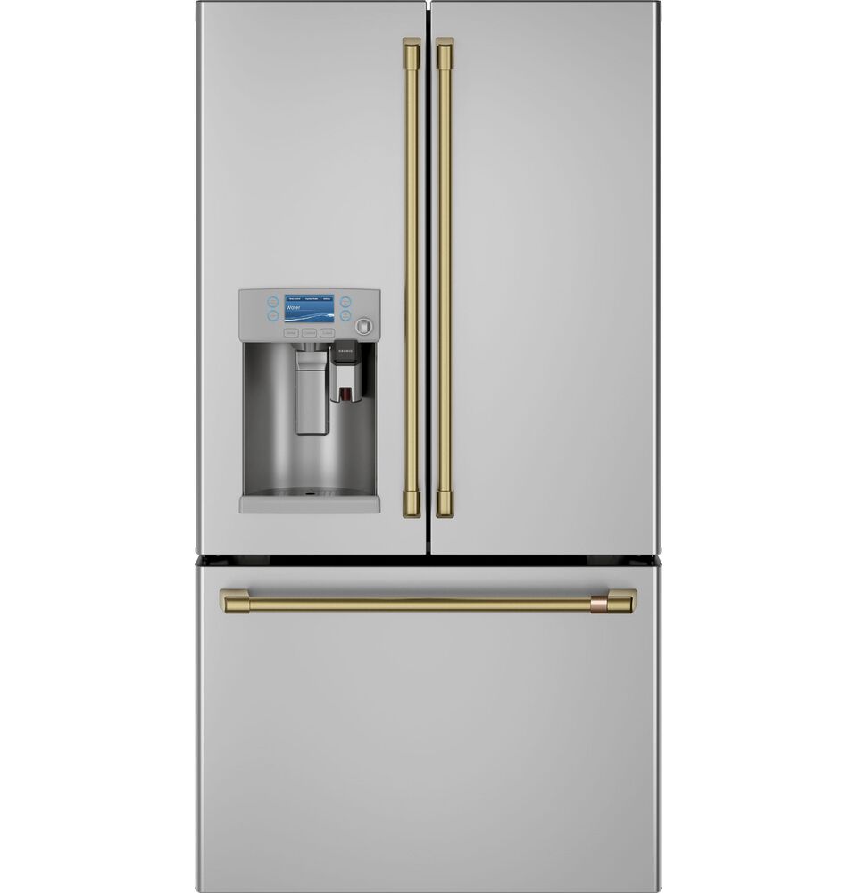 Cafe CAFE REFRIGERATION HANDLE KIT - BRUSHED BRASS, , large