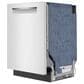 Bosch 500 Series 24" Built-In Pocket Handle Dishwasher with 8 Wash Cycles in White, , large