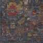 Loloi Winchester Sapphire and Multicolor 8"6" Round Area Rug, , large