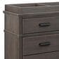 Delta Children Asher 6-Drawer Dresser with Changing Top in Rustic Grey, , large