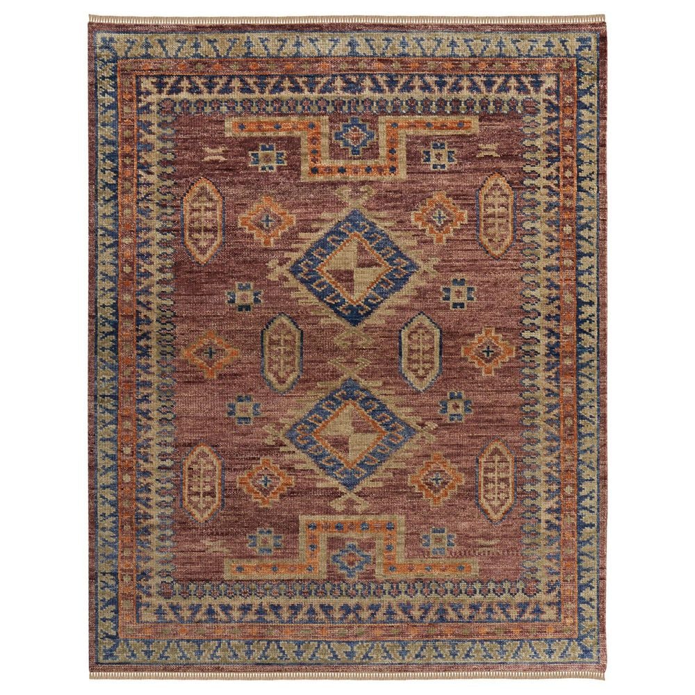 Feizy Fillmore 3" x 5" Red and Multicolor Area Rug, , large