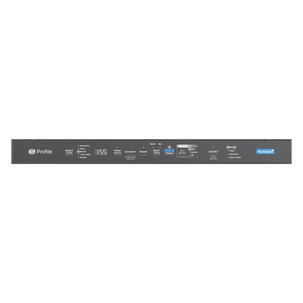 GE Profile 24&quot; Smart Built-In Dishwasher with 3rd Rack in Fingerprint Resistant Stainless Steel, , large