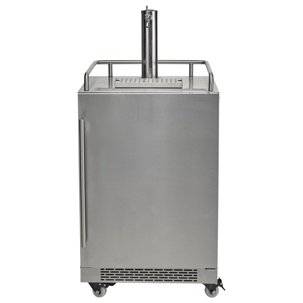 Coyote Outdoor 3 Cu. Ft. Outdoor Built-In Kegerator in Stainless Steel, , large