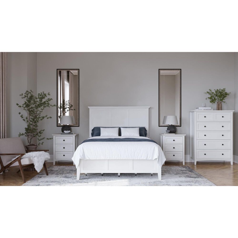 Urban Home Grace 5-Piece Queen Bedroom Set in Snowfall White, , large
