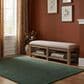 Urban Home Roycroft Upholstered Storage Bench in Gray, , large