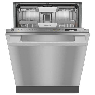 Miele 24" Built-In Fully Integrated Smart Dishwasher with Bar Handle in Stainless Steel, , large