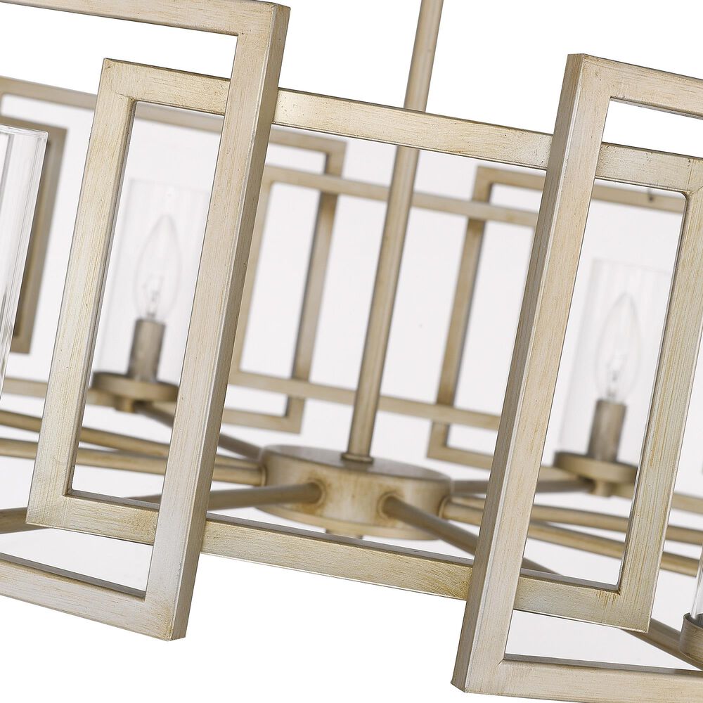Golden Lighting Marco 8-Light Chandelier in White Gold, , large