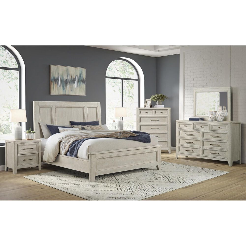 Hawthorne Furniture Carlson 6-Drawer Chest in Washed Linen, , large