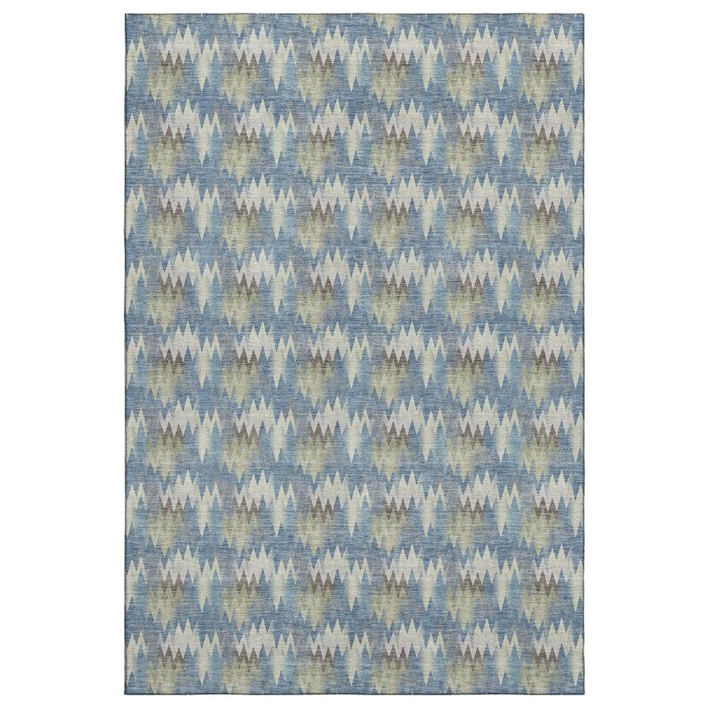 Dalyn Rug Company Soft Essentials Blue 3" x 5" Area Rug, , large