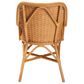 Baxton Studio Celsie Arm Chair in Light Honey, , large