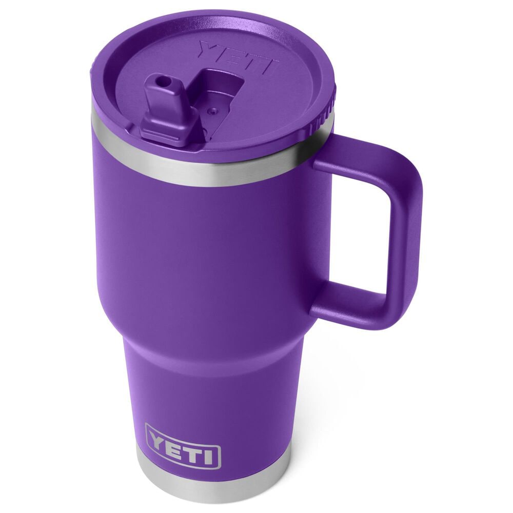 YETI Rambler 30 Oz Travel Straw Mug with Color-Matched Straw Lid in Pace Purple, , large