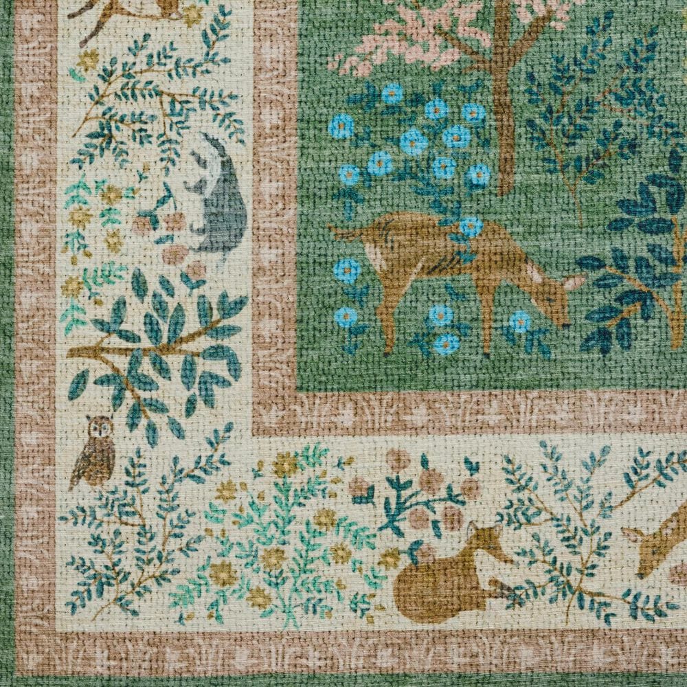 Loloi Canopy Woodland Sage and Blush 2&#39; x 3&#39; Area Rug, , large