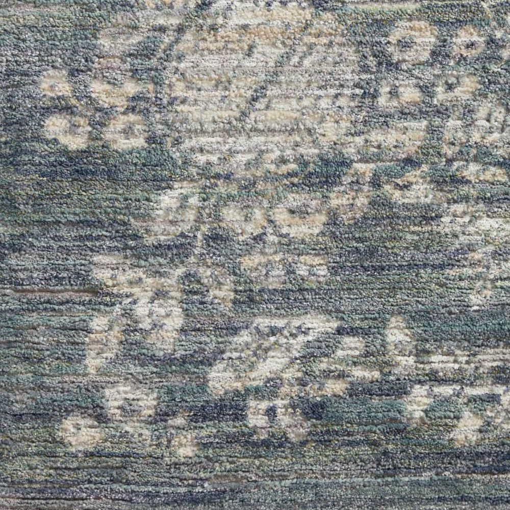 Rifle Paper Co Crafted by Cloth and Company Provence 2&#39;6&quot; x 8&#39; Therese Indigo Runner, , large
