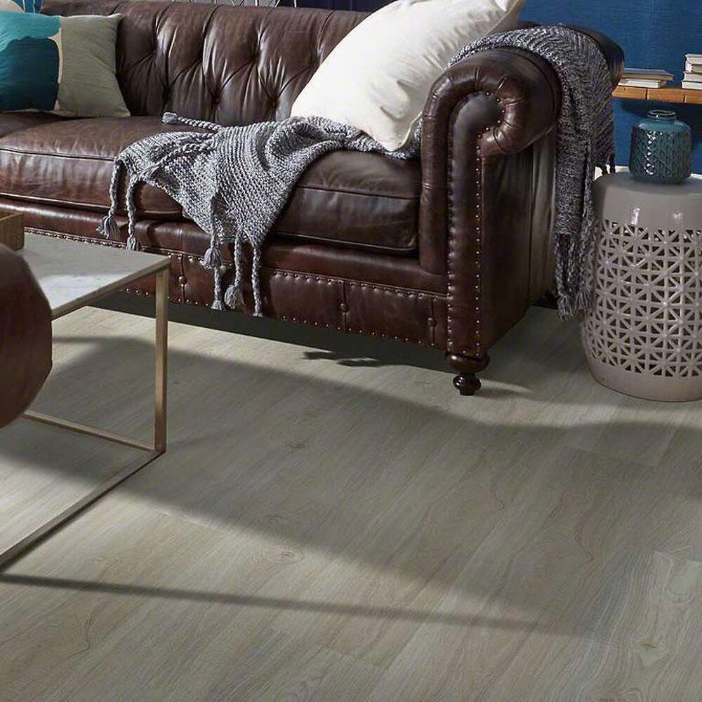 Shaw Cornerstone Plank Washed Oak 7" x 48" Luxury Vinyl Plank, , large