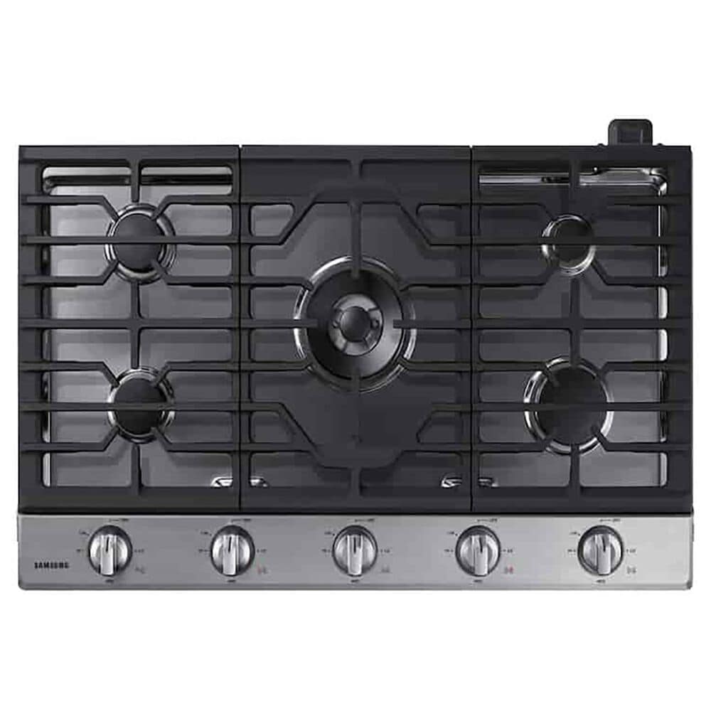 Samsung 2-Piece Kitchen Package with 30&quot; Single Wall Oven and 36&quot; Gas Cooktop in Stainless Steel, , large