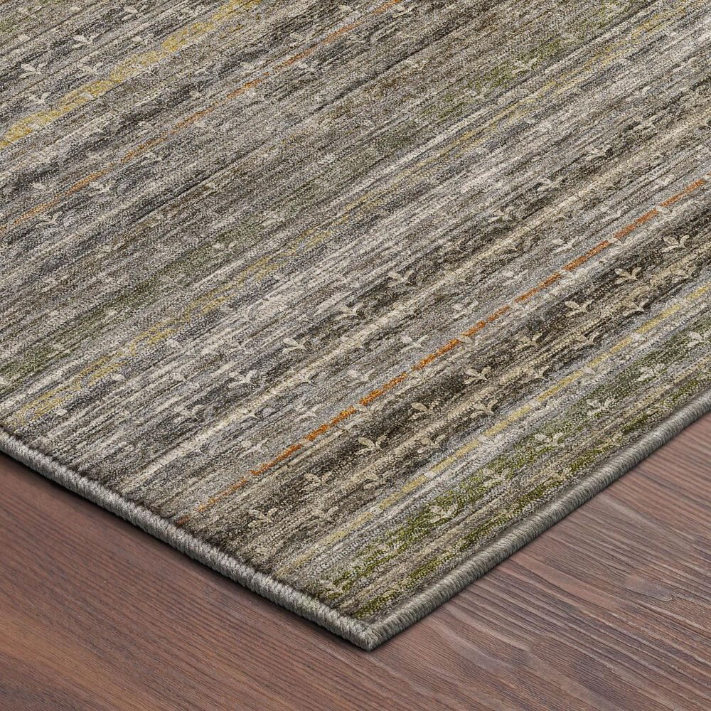 Dalyn Rug Company Vico VC6 Gray 2'3" x 7'6" Runner, , large