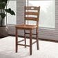 Furniture of America Lubbock 5-Piece Counter Height Dining Set in Walnut, , large