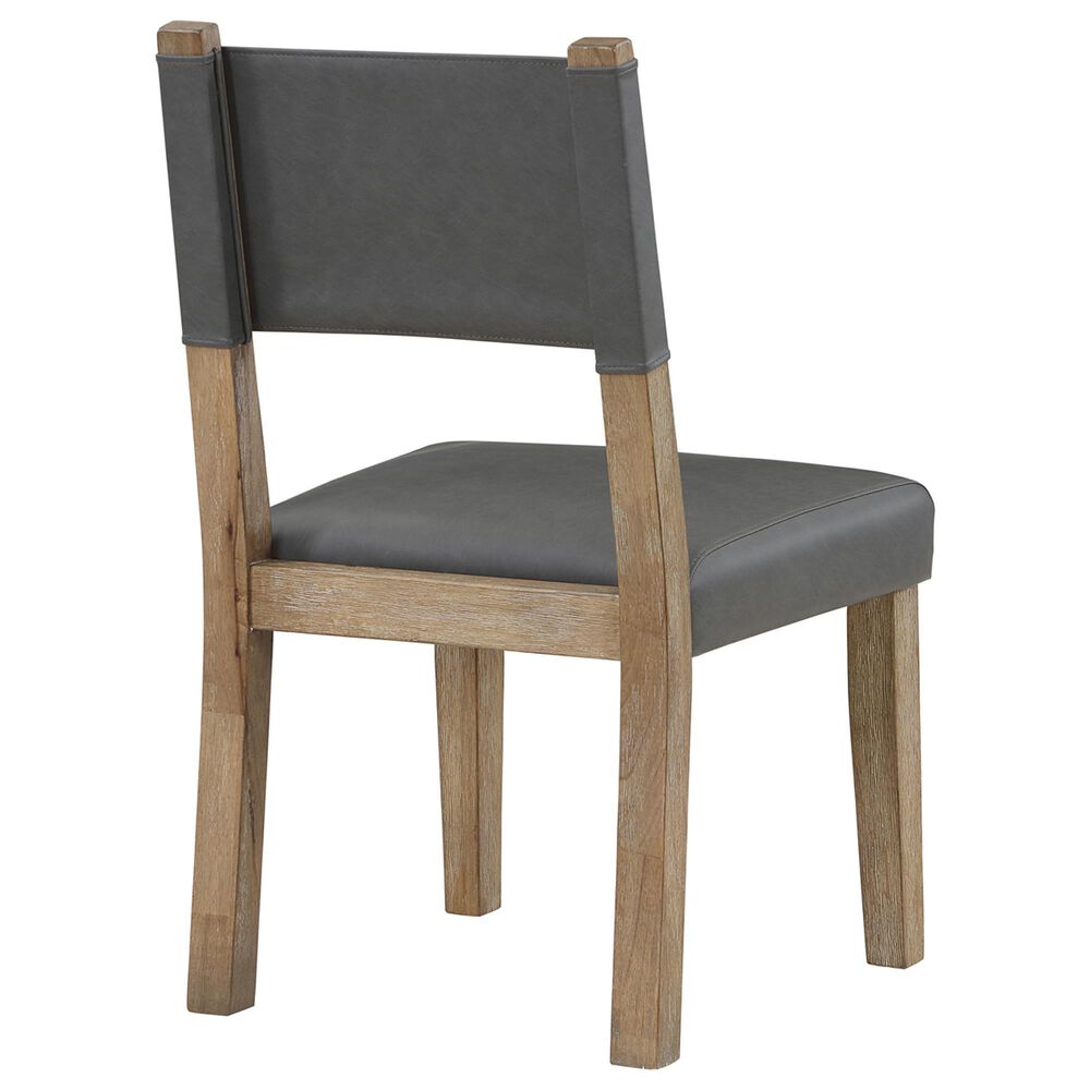 Steve Silver Aubrey Side Chair in Natural Brown, , large