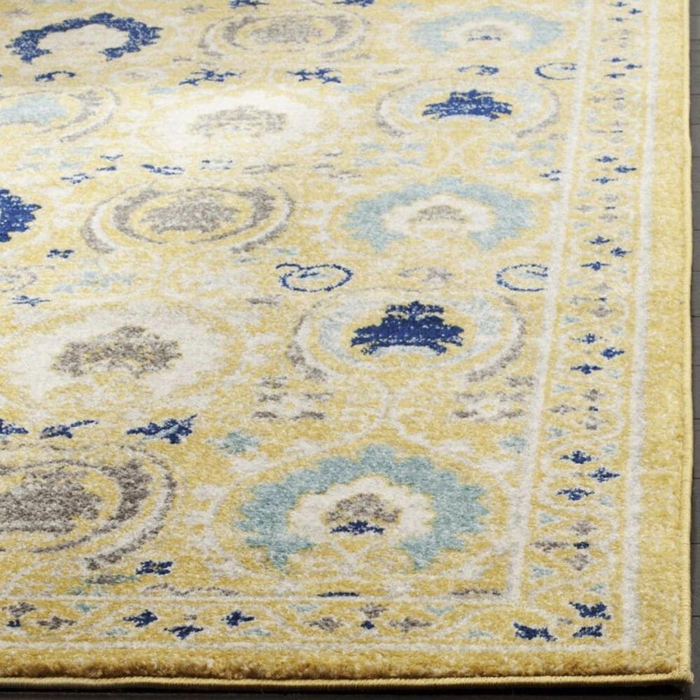 Safavieh Evoke EVK251B 2&#39;2&quot; x 7&#39; Gold and Ivory Runner, , large