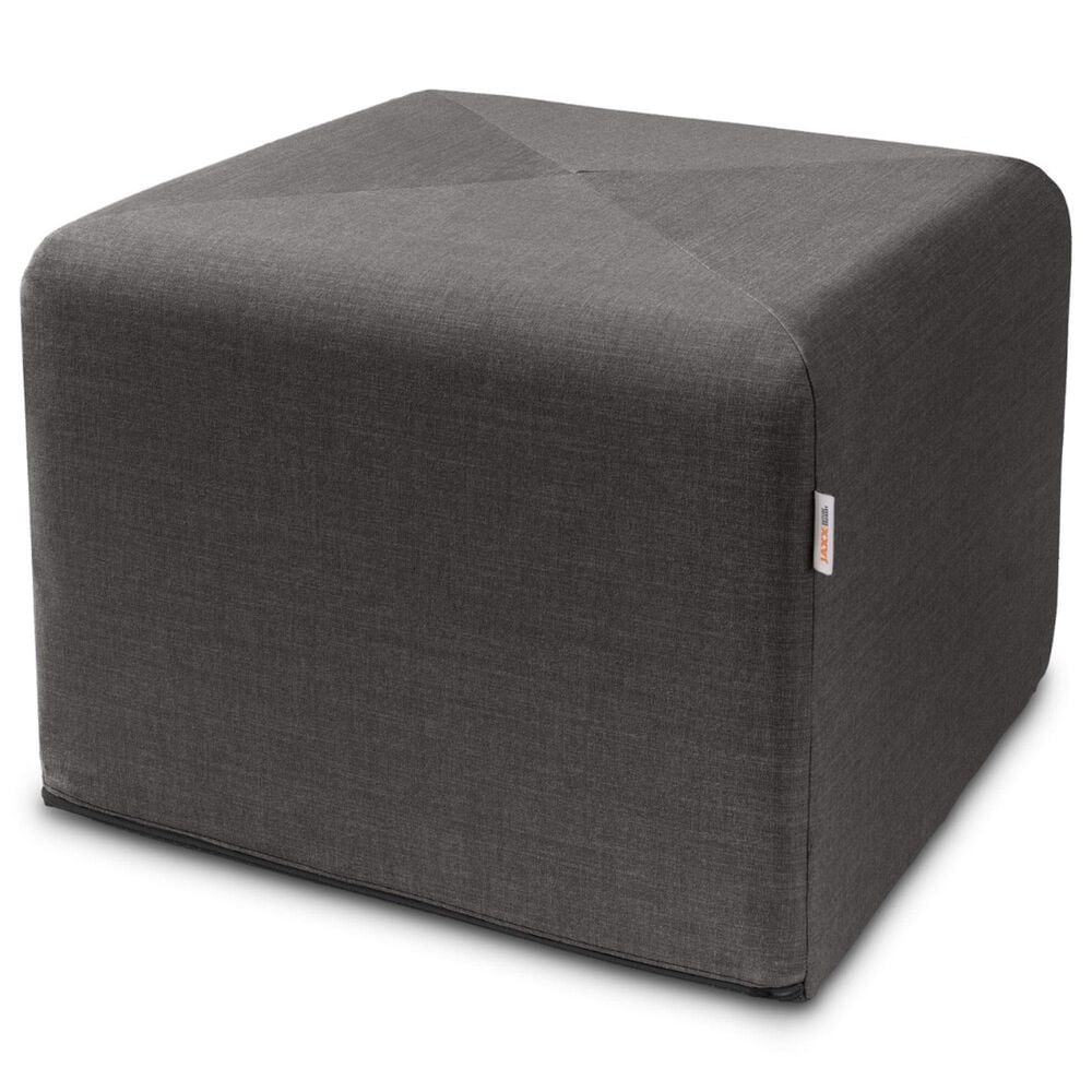 Jaxx Monroe Medium Ottoman in Ebony, , large