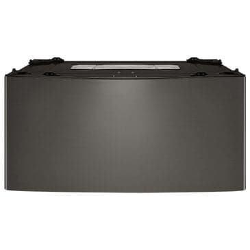 LG Sidekick Pedestal Washer in Black Stainless, , large