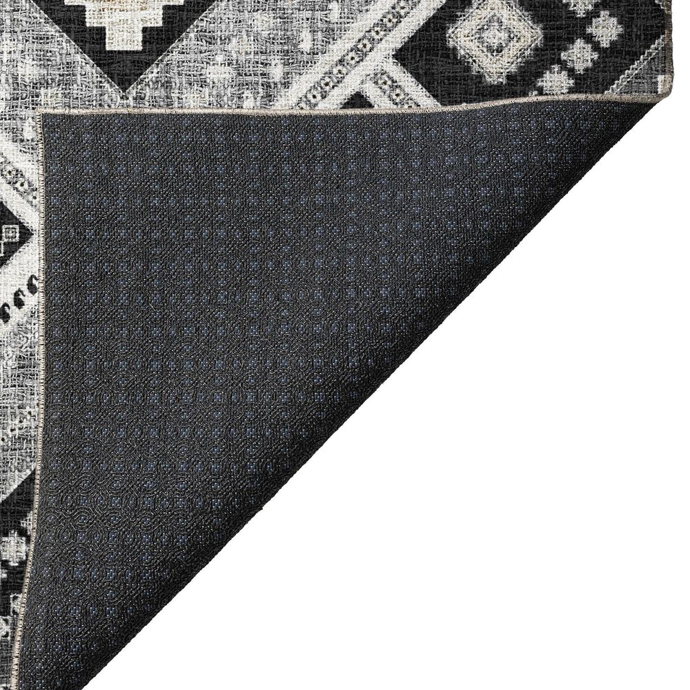 Dalyn Rug Company Portico PO5 Black 8&#39; x 10&#39; Area Rug, , large