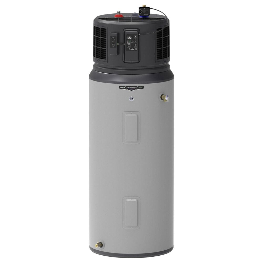 GE Profile GeoSpring 80-Gallon 240V Smart Hybrid Heat Pump Water Heater in Gray, , large
