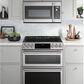 Cafe 2.1 Cu. Ft. Over The Range Microwave Oven in Stainless Steel with Brushed Stainless Handles, , large