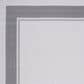 Safavieh Martha Stewart Cyprus Chevron 6"7" Square Ivory and Grey Area Rug, , large