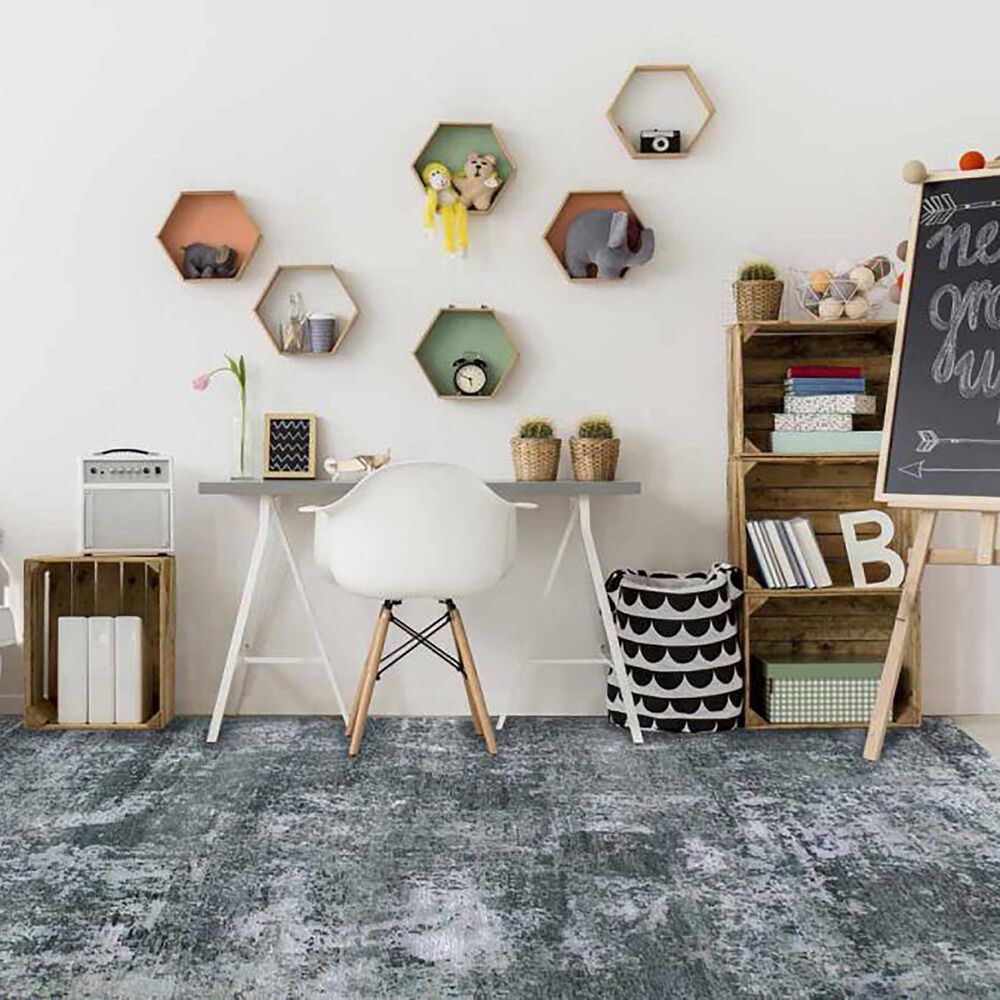 Amer Rugs Serena 10&#39; x 14&#39; Charcoal Area Rug, , large