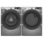 Whirlpool 4.5 Cu. Ft. Smart Front Load Washer and 7.4 Cu. Ft. Smart Gas Dryer Laundry Pair in Radiant Silver, , large