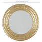 Maple and Jade Glam Metal Wall Mirror in Gold, , large