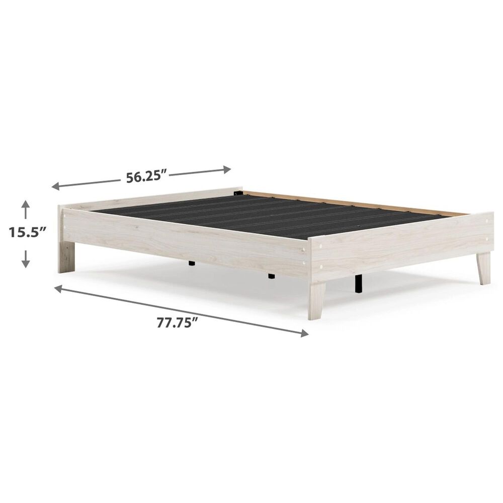 Ashley Socalle Full Platform Bed in Natural, , large