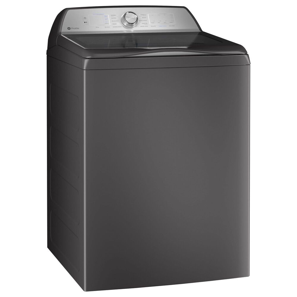 GE Profile 5 Cu. Ft. Top Load Washer with Impeller in Diamond Gray, , large