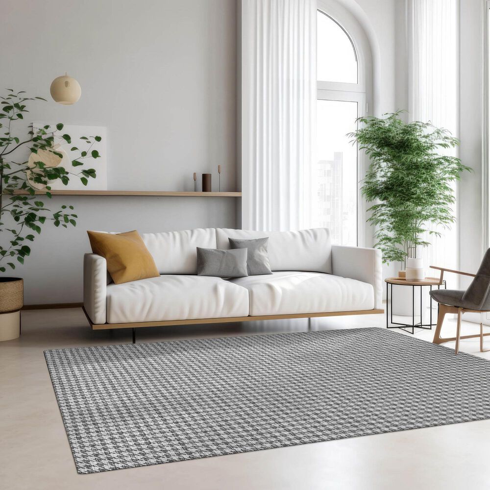Dalyn Rug Company Hinton 10&#39; x 14&#39; Grey Indoor/Outdoor Area Rug, , large