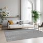 Dalyn Rug Company Hinton 10" x 14" Grey Indoor/Outdoor Area Rug, , large