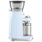 SMEG Conical Burr Coffee Grinder in Pastel Blue, , large