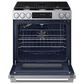 Samsung Bespoke 6.0 Cu. Ft. Smart Slide-In Gas Range with True Convection in Stainless Steel, , large