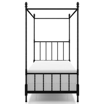 Furniture of America Elliot Twin Canopy Bed in Black, , large