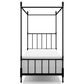 Furniture of America Elliot Twin Canopy Bed in Black, , large