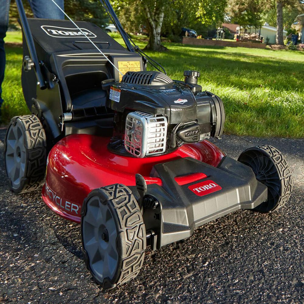 Toro 21&quot; Gas Recycler 140cc Self-Propelled Lawn Mower, , large