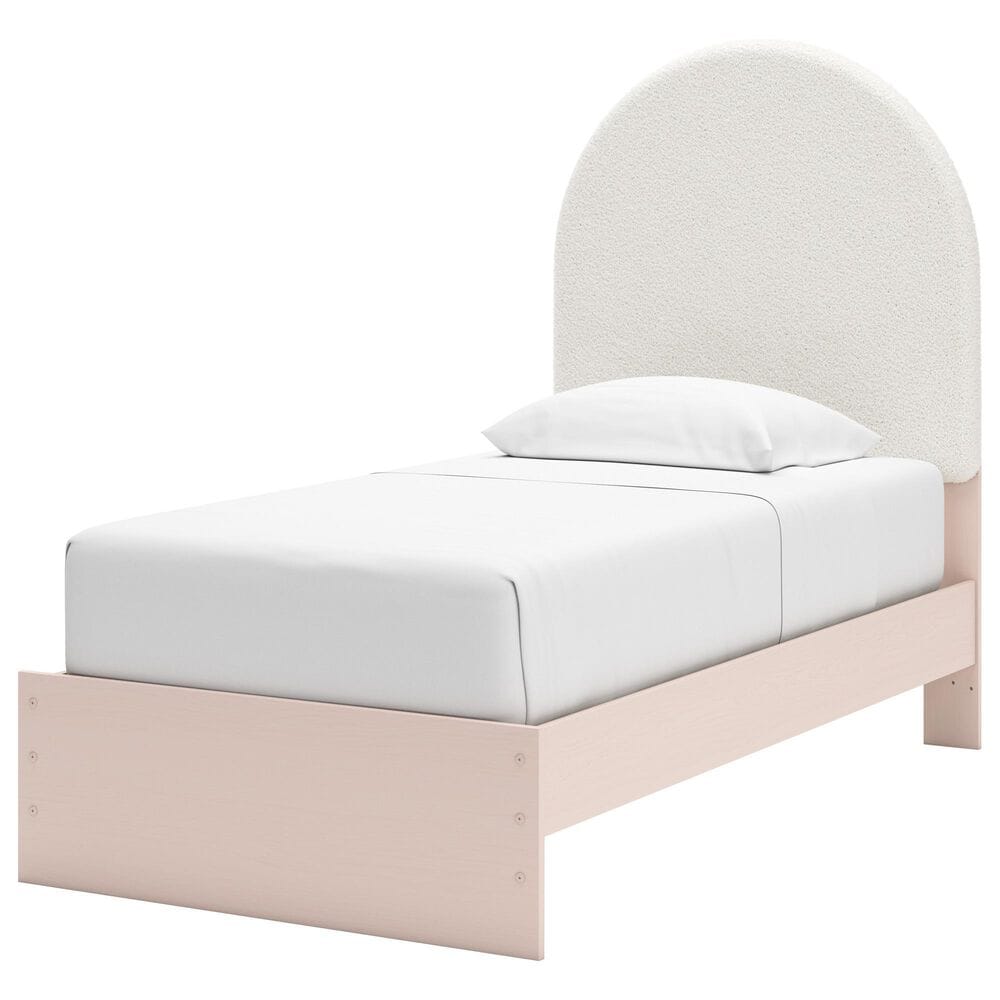 Ashley Wistenpine Twin Upholstered Panel Bed, , large