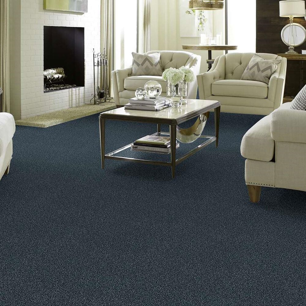 Shaw Find Your Comfort TT Blue Carpet in Wished Indigo, , large